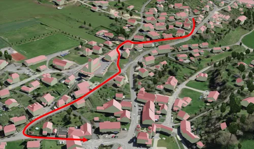 Plan de la piste